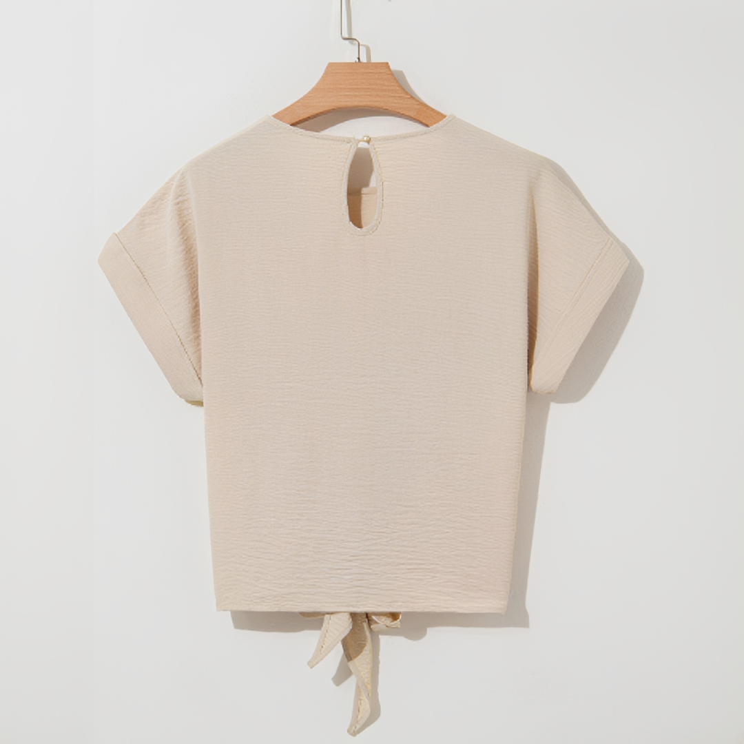 Kalea - Elegante kurzärmelige Bluse
