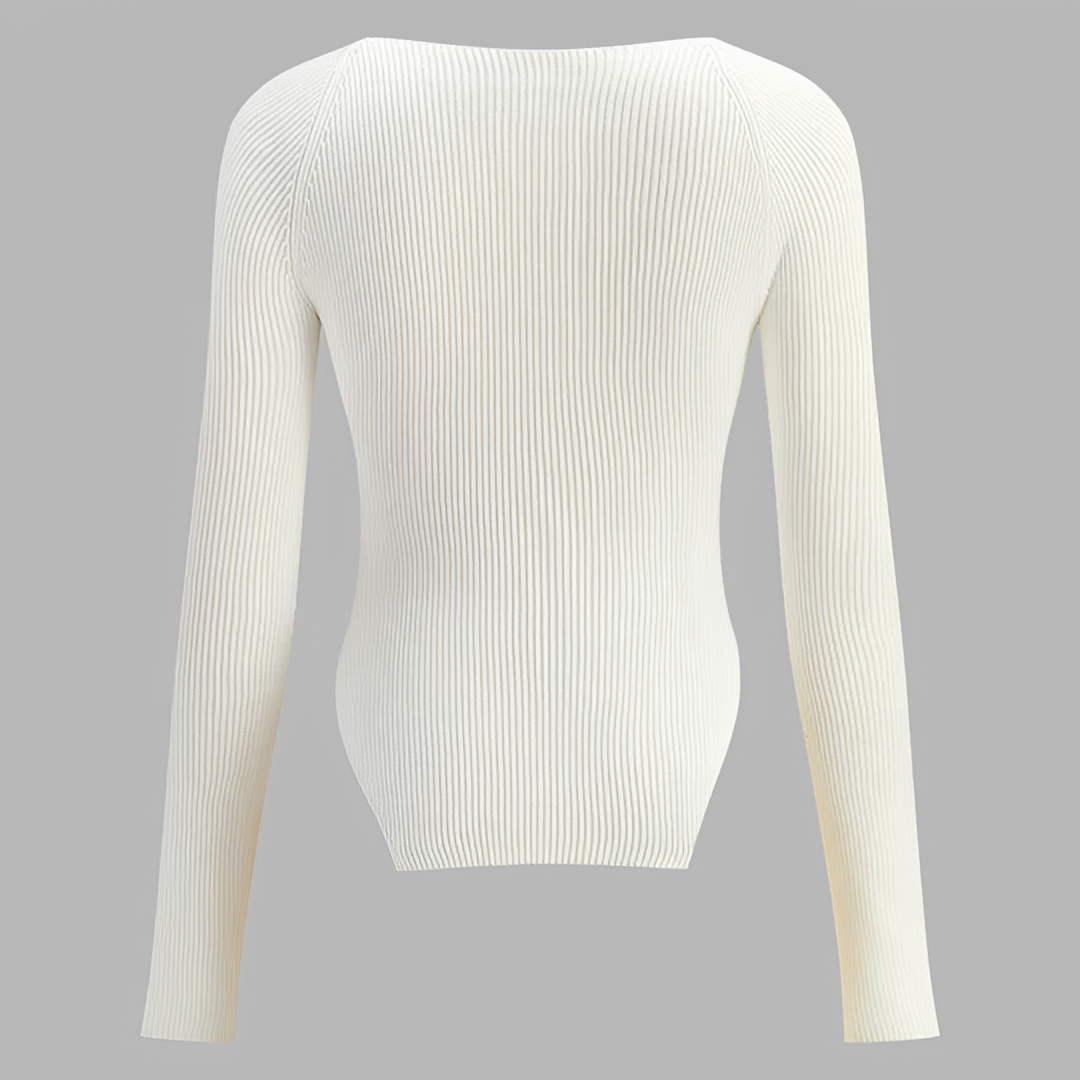 Helena - Stilvolles und elegantes Langarm-Top