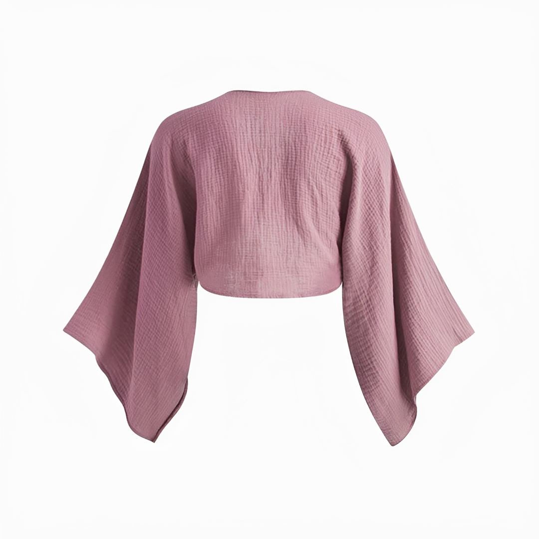 Arabella - Elegante Bluse mit Knotenfront