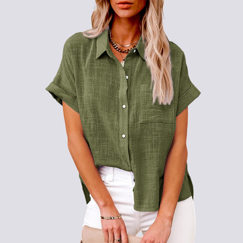 Nicole - Shirt mit kurzen Ärmeln und Tasche