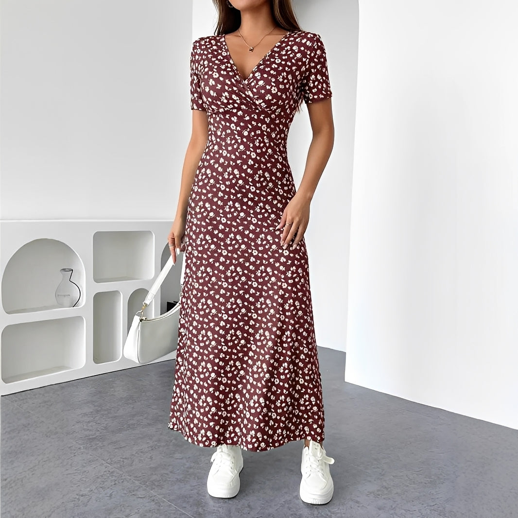 Reggie - Stilvolles Maxikleid mit Blumenmuster