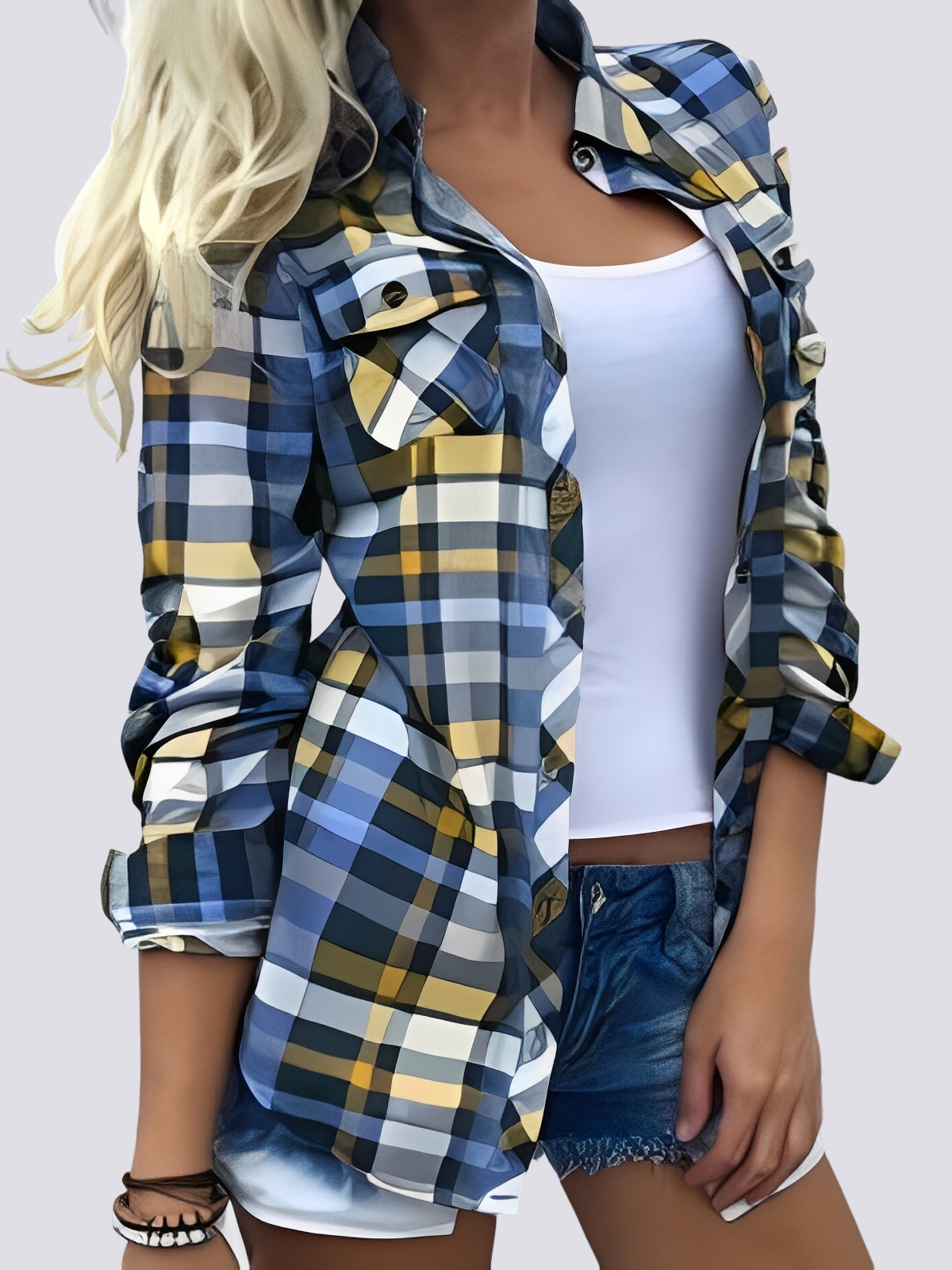 Charlotte - Farbintensives Langarmshirt