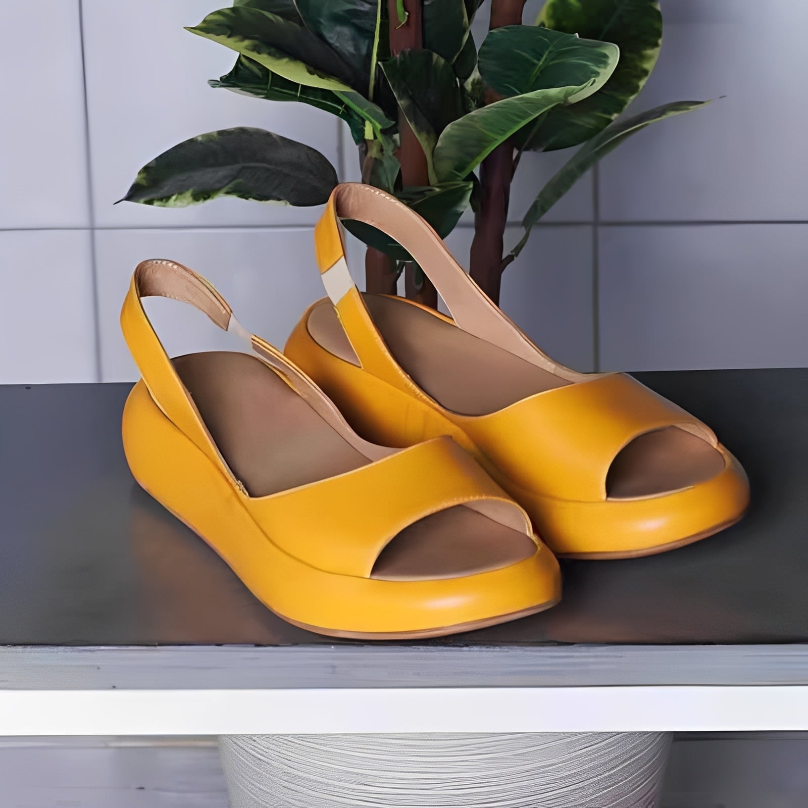 Martha - Stilvolle offene Sommerschuhe