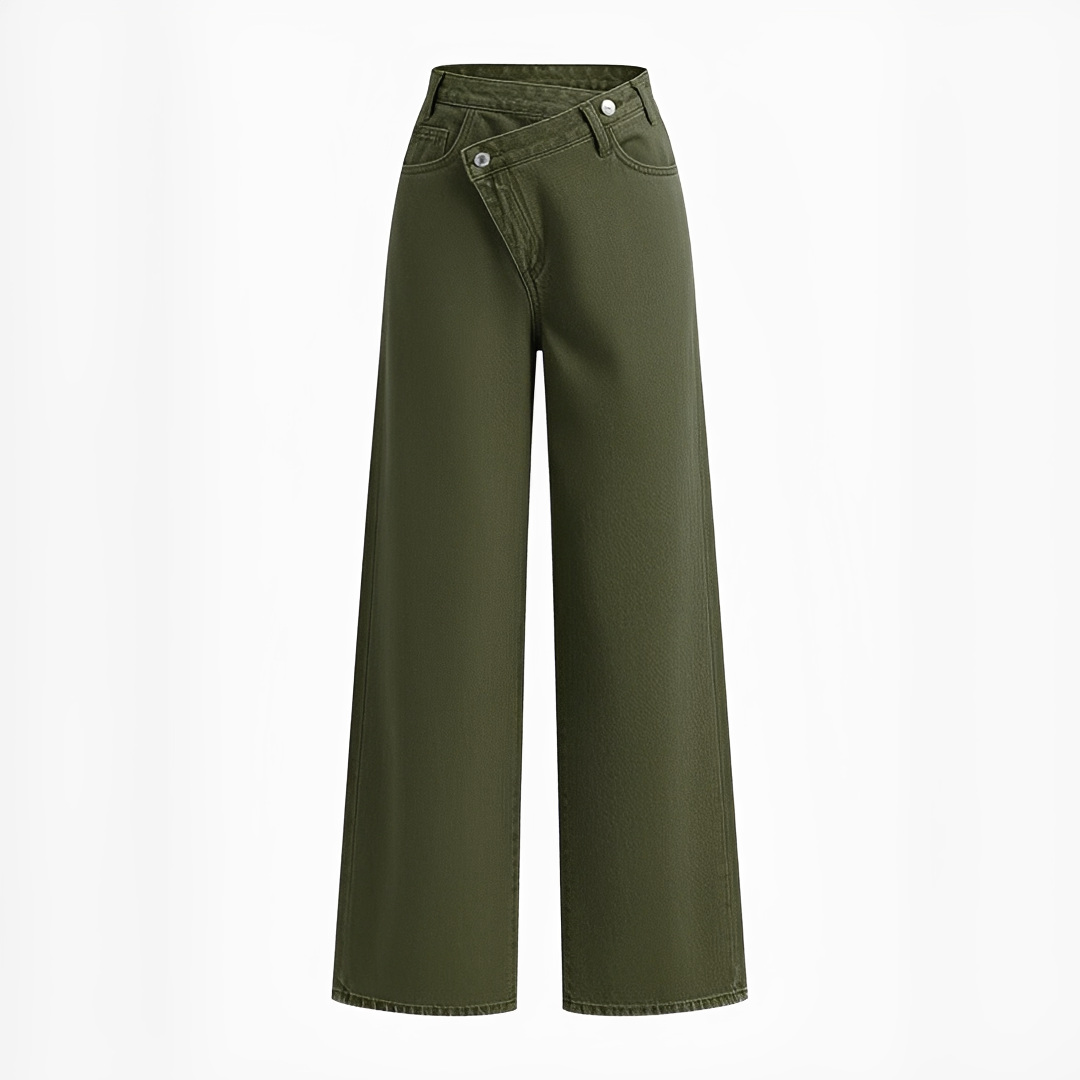 Jolina - Hose mit asymmetrischer Taille