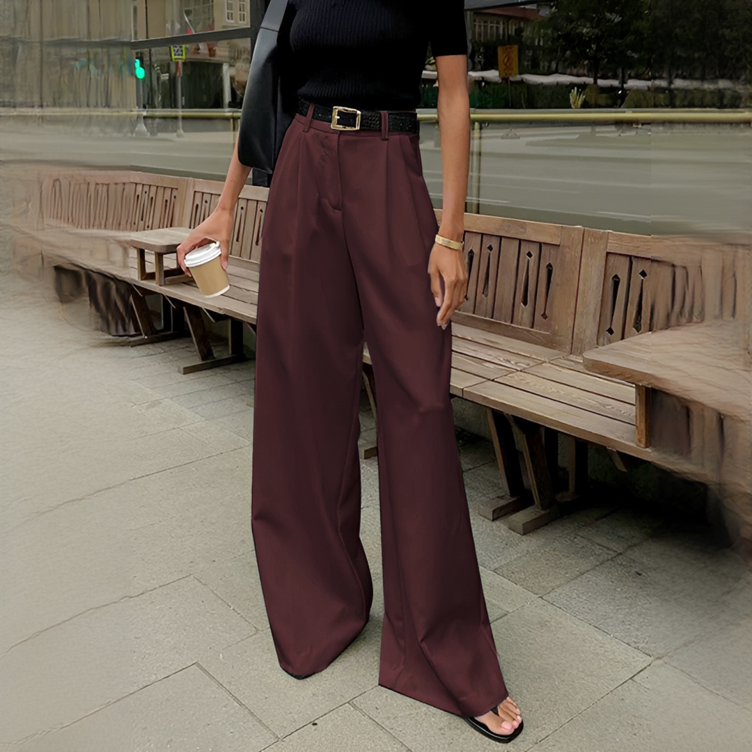 Blaine - Elegante Hosen mit weitem Bein