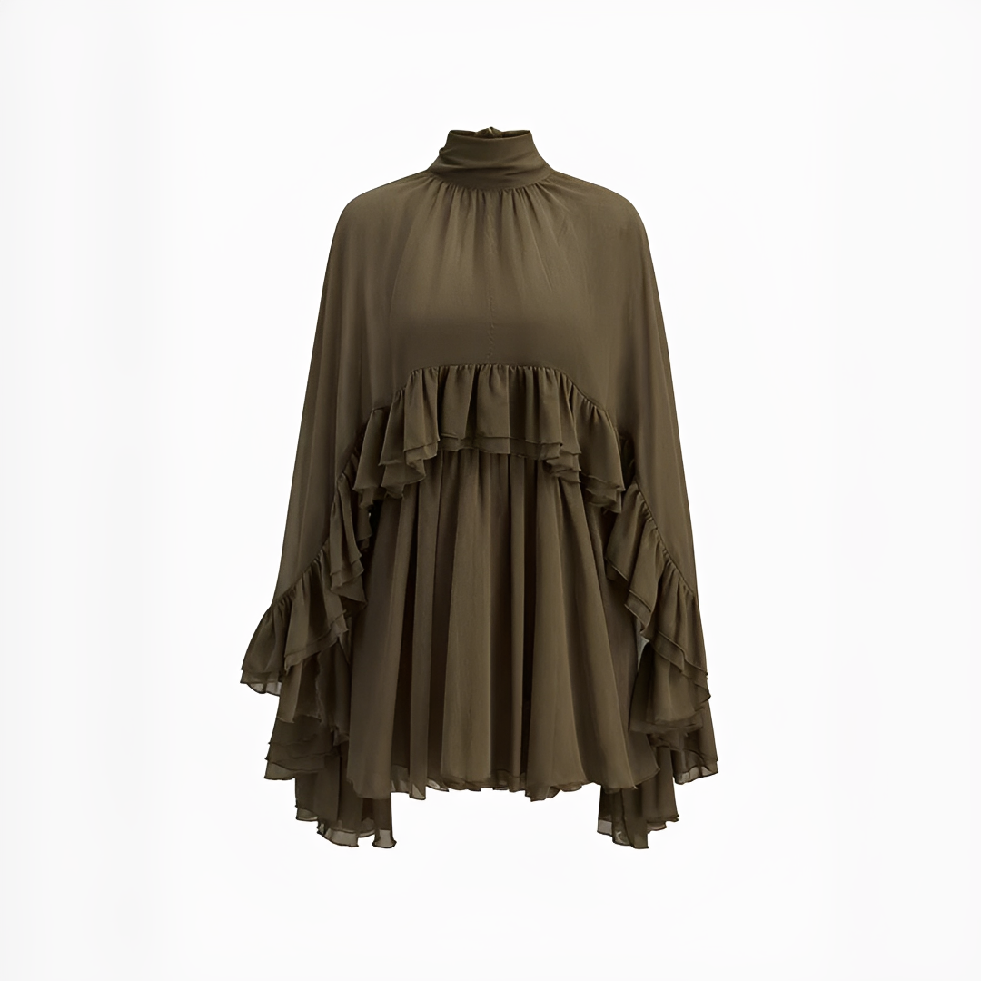 Zhuchin - Schickes Rüschenkleid