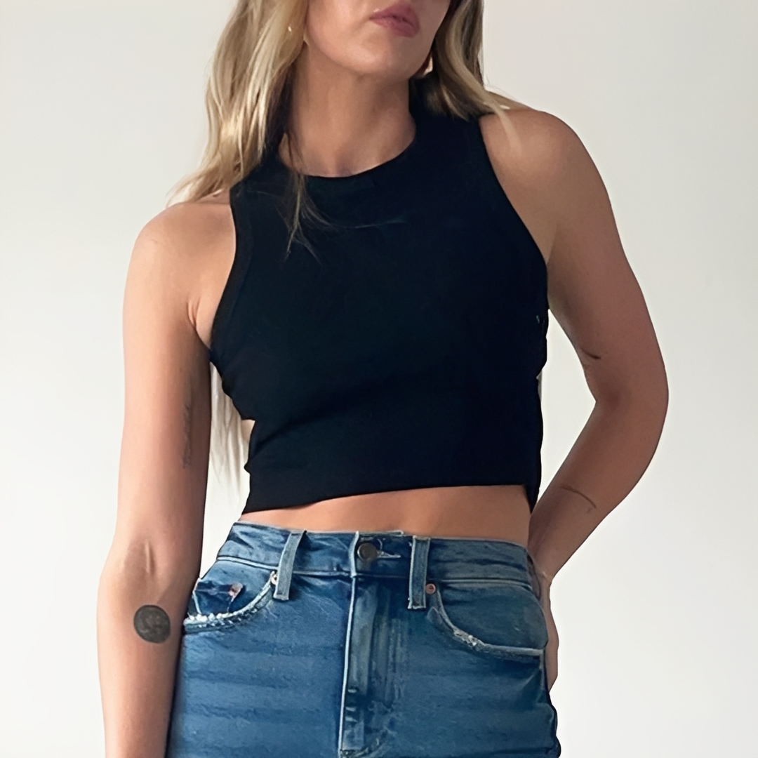 Dalia - Raffiniertes Kurzes Tanktop
