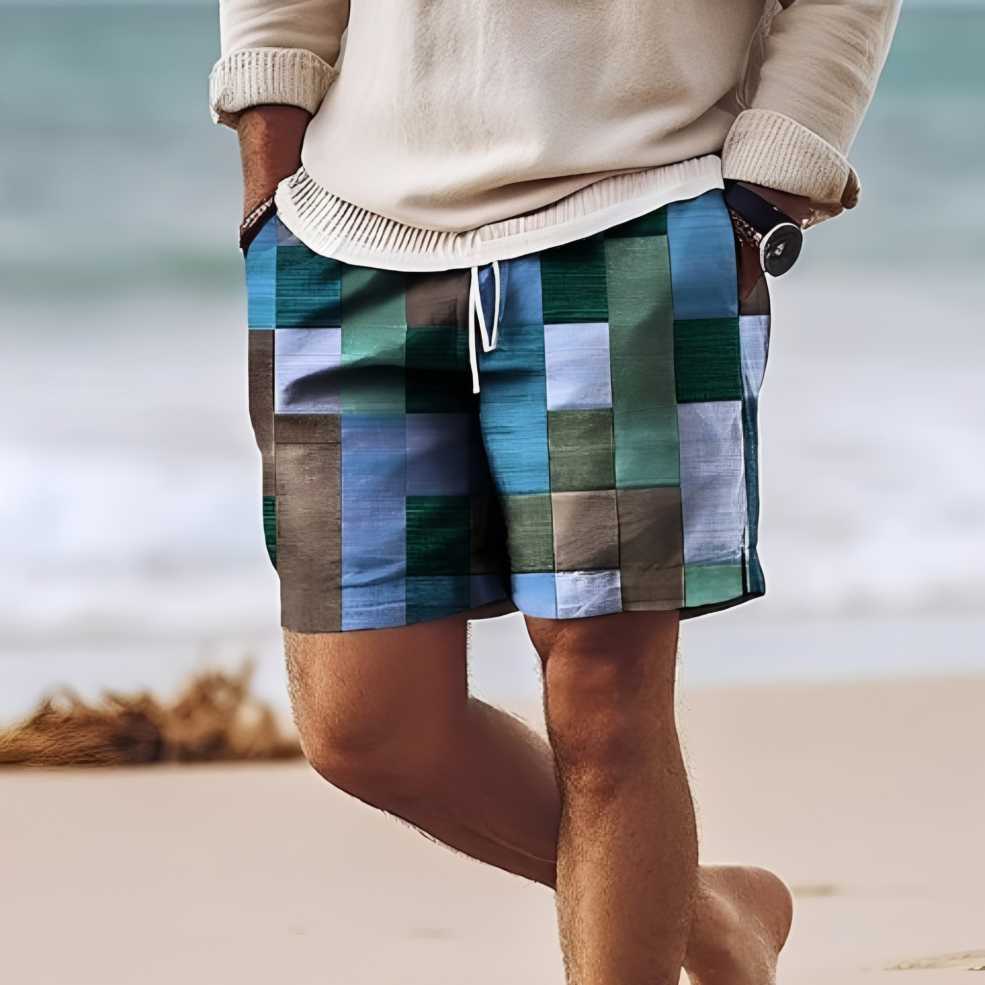 Aidan - Trendige Badeshorts
