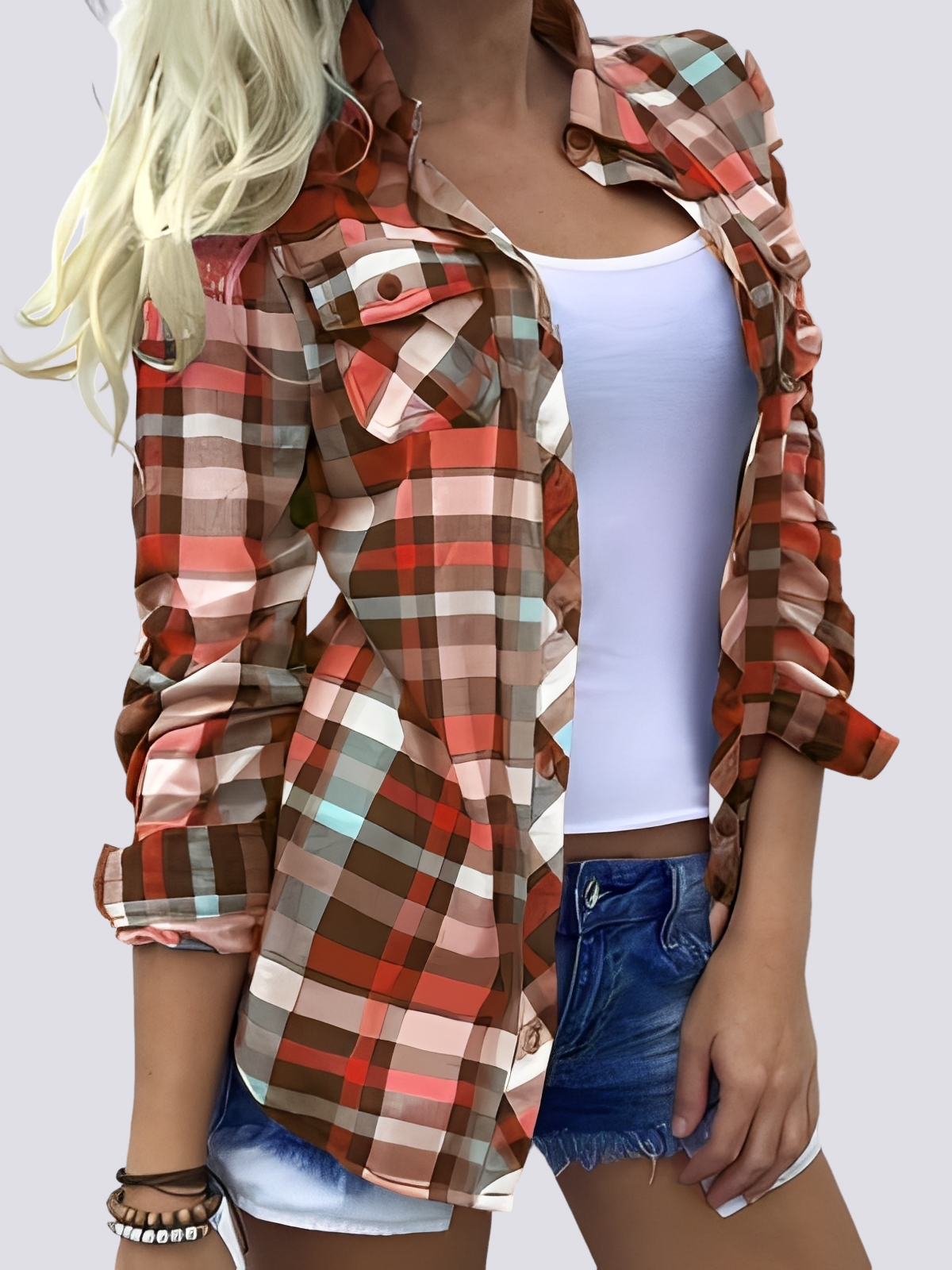 Charlotte - Farbintensives Langarmshirt