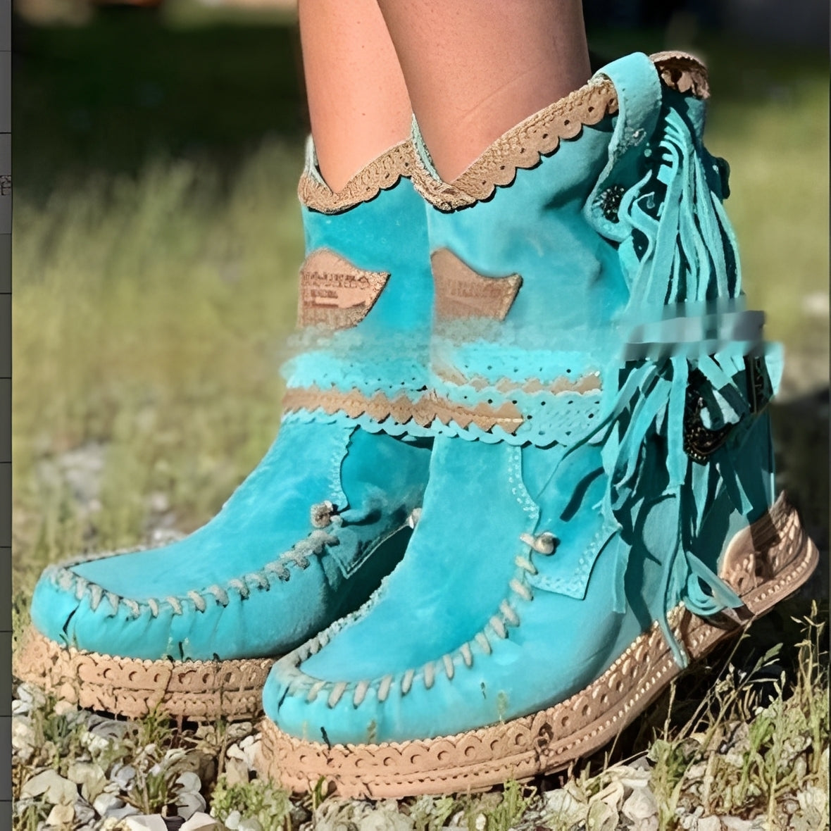 Brianna - Schicke Boho-Stiefeletten