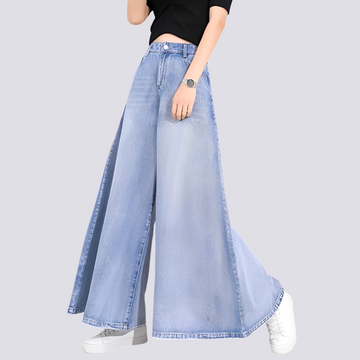 Cassie - Stylische Damenjeans mit weitem Bein