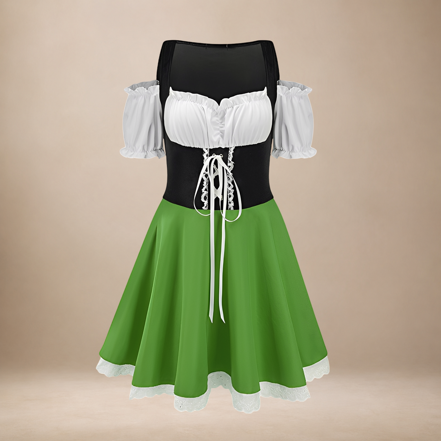 Daisie - Modernes, kurzes, festliches Oktoberfest-Kleid