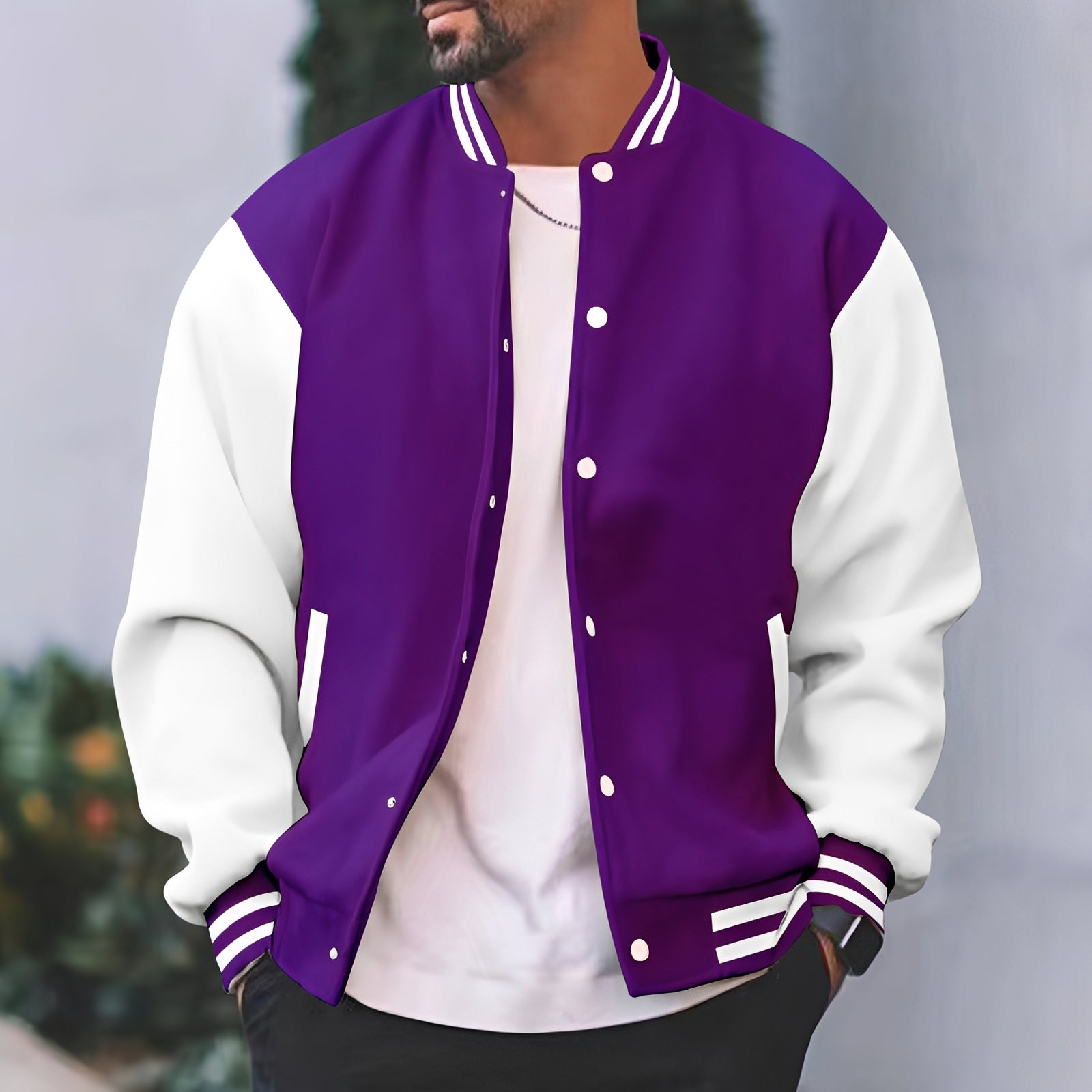 Greg - Stilvolle Herren-Bomberjacke mit lockerer Passform