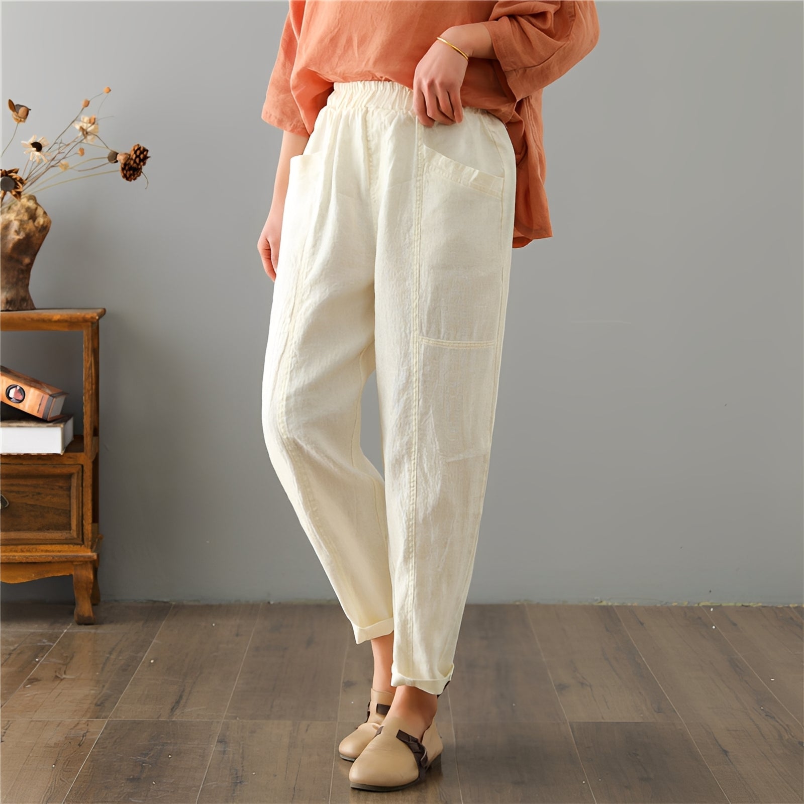 Gretchen - Komfortable Freizeithose mit Taschen für Damen