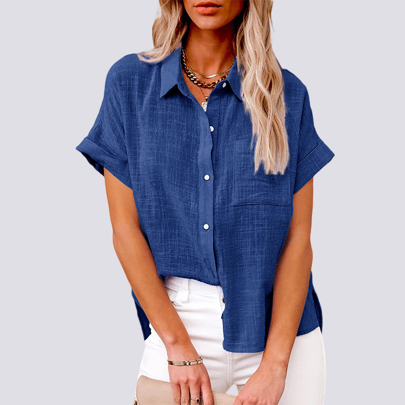 Nicole - Shirt mit kurzen Ärmeln und Tasche