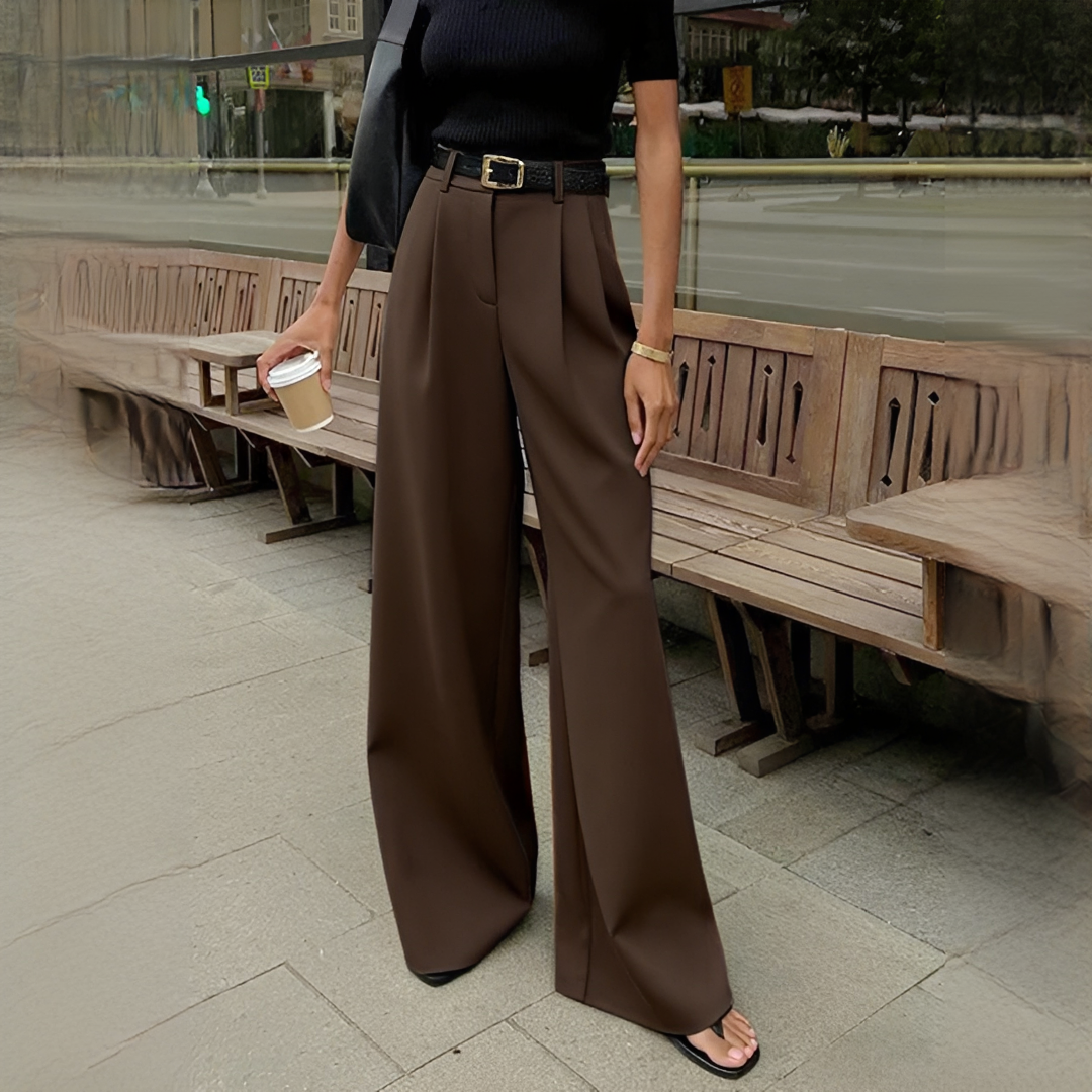 Blaine - Elegante Hosen mit weitem Bein