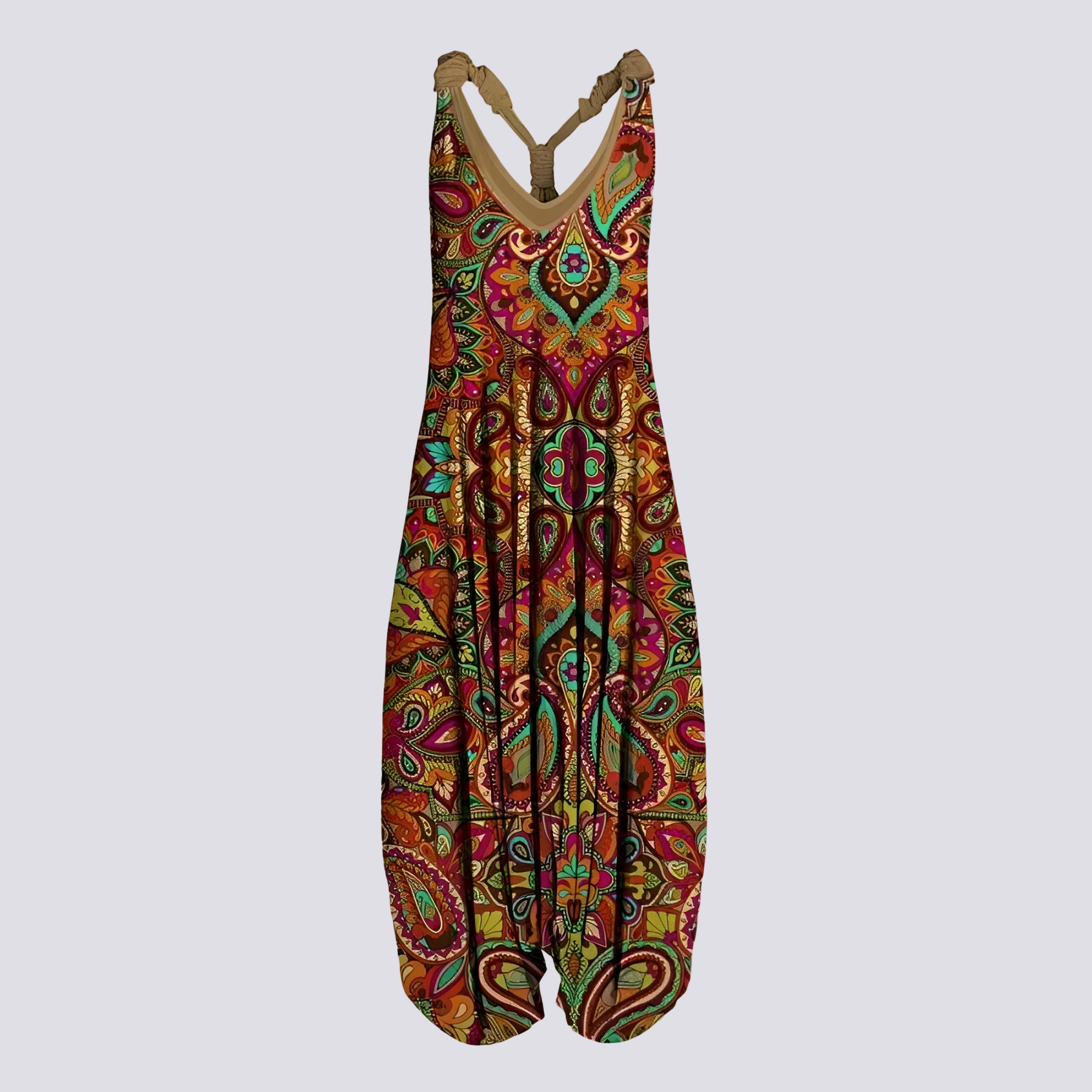 Jennifer - Gemütlicher ärmelloser Jumpsuit