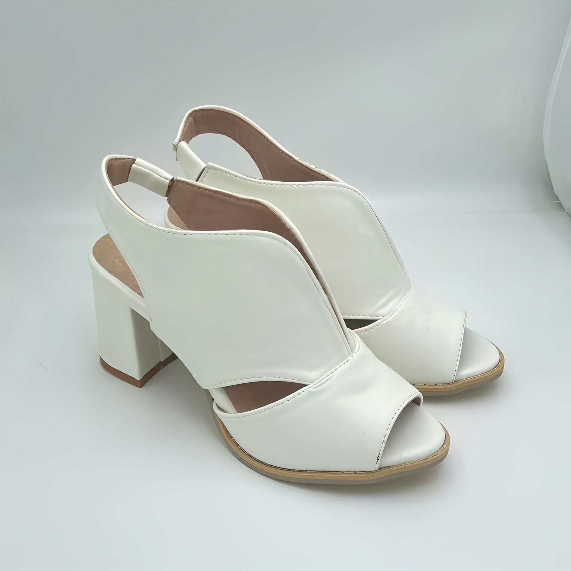 Anita - Trendige Peeptoe-Sandalen