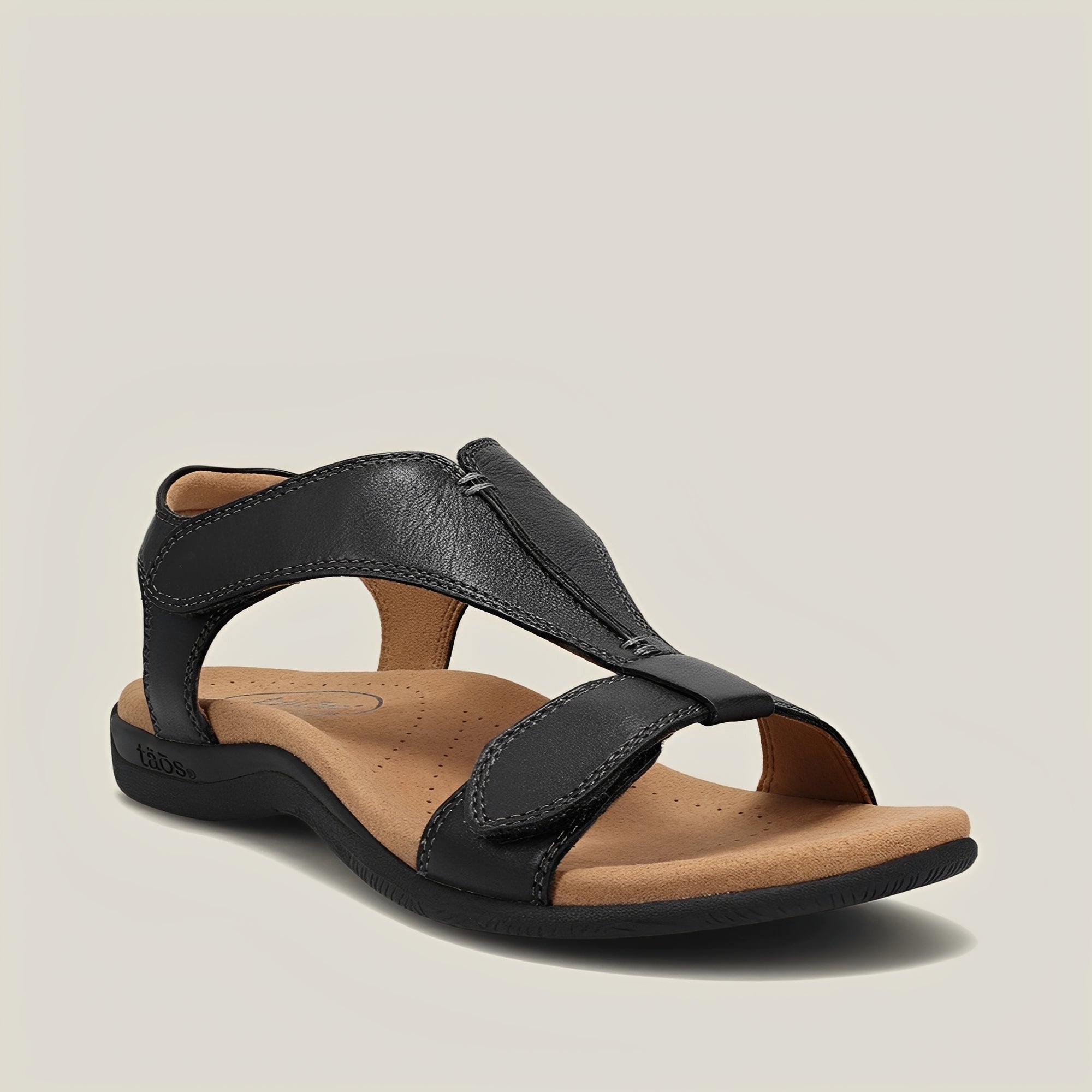 Sharon - Plateau-Sandalen mit Klettverschluss