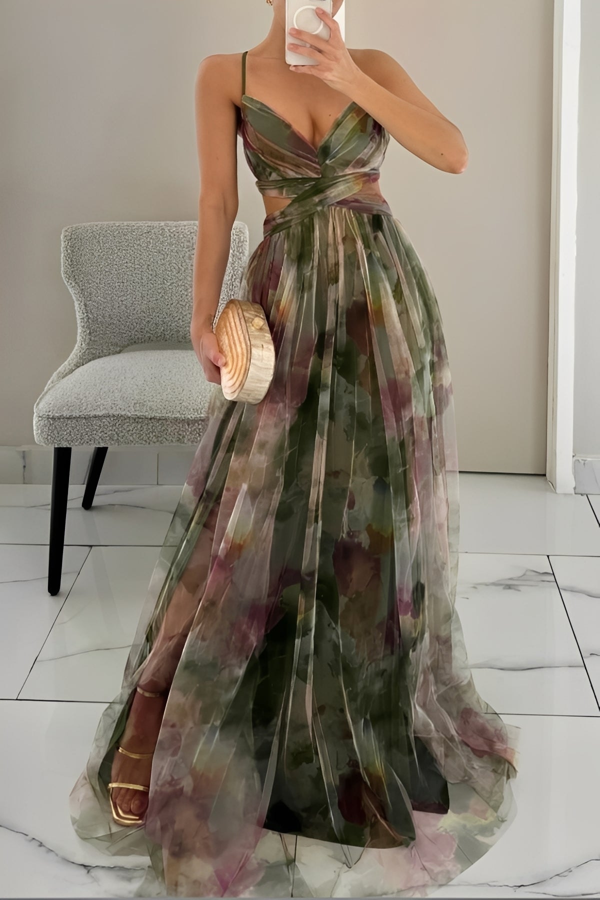 Davina - Chic A-Linien-Maxikleid