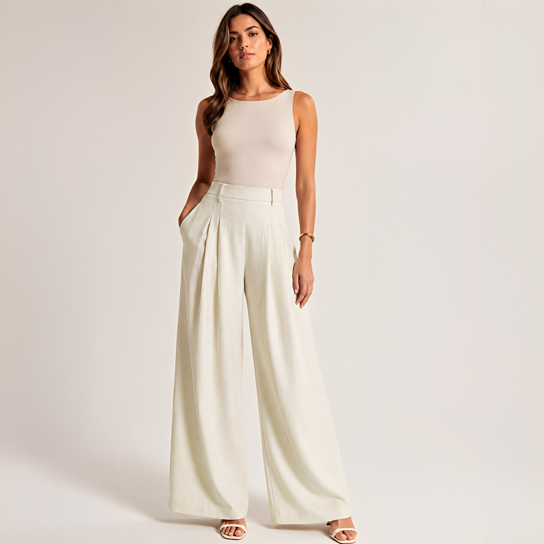 Brylee - Legere Weitbein-Hose