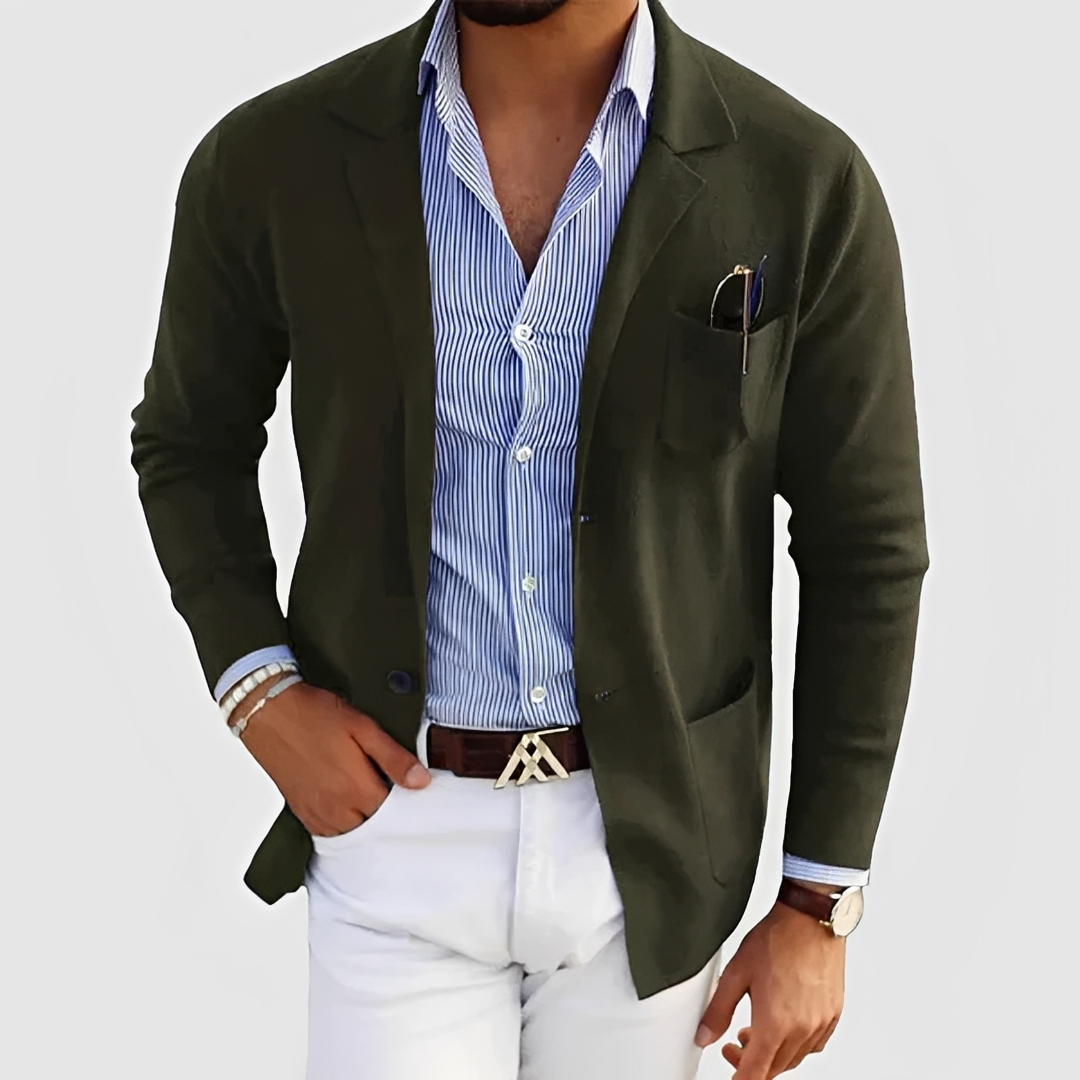 Toby - Traditionelle Jacke mit Knöpfen
