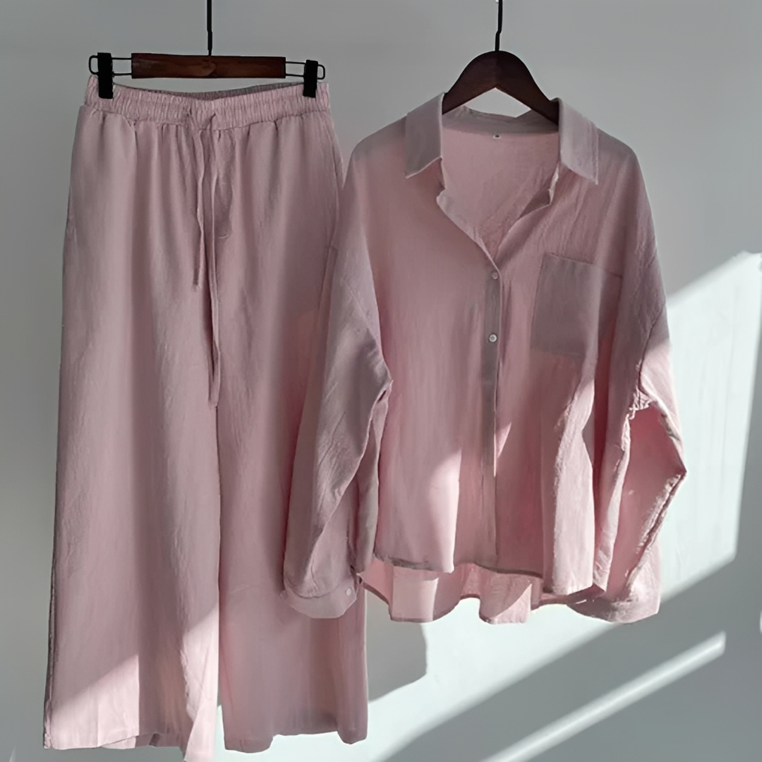Madalynn - Bequemes Hosen-Set mit weiter Passform