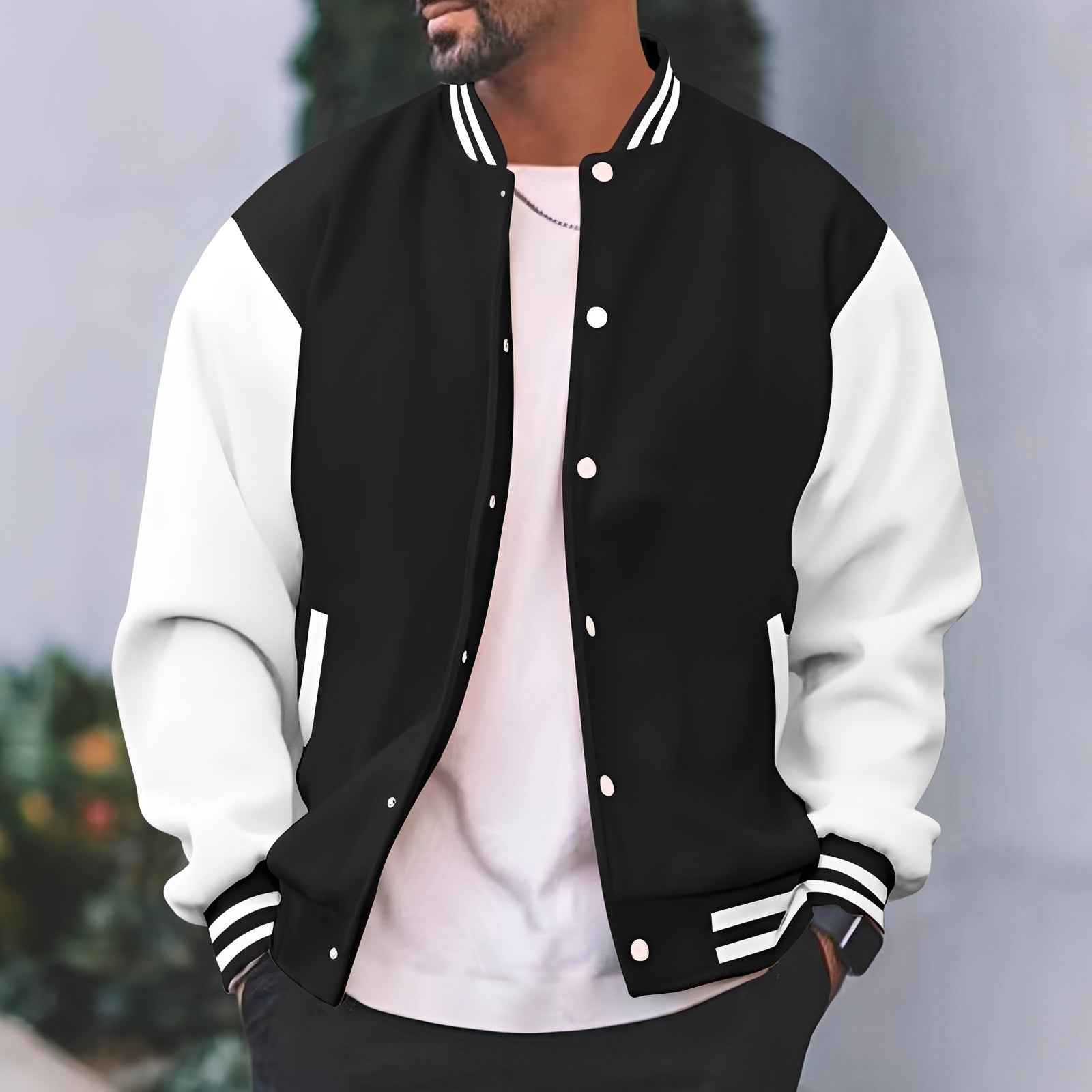 Greg - Stilvolle Herren-Bomberjacke mit lockerer Passform