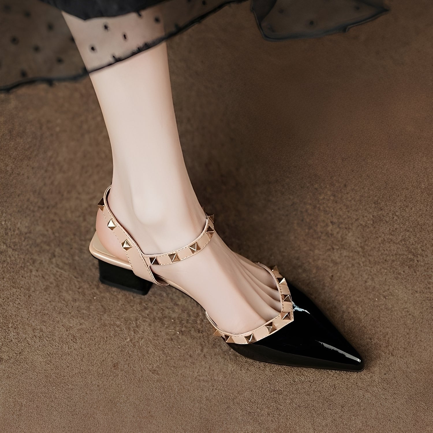 Carla - Stilvolle spitze High Heels