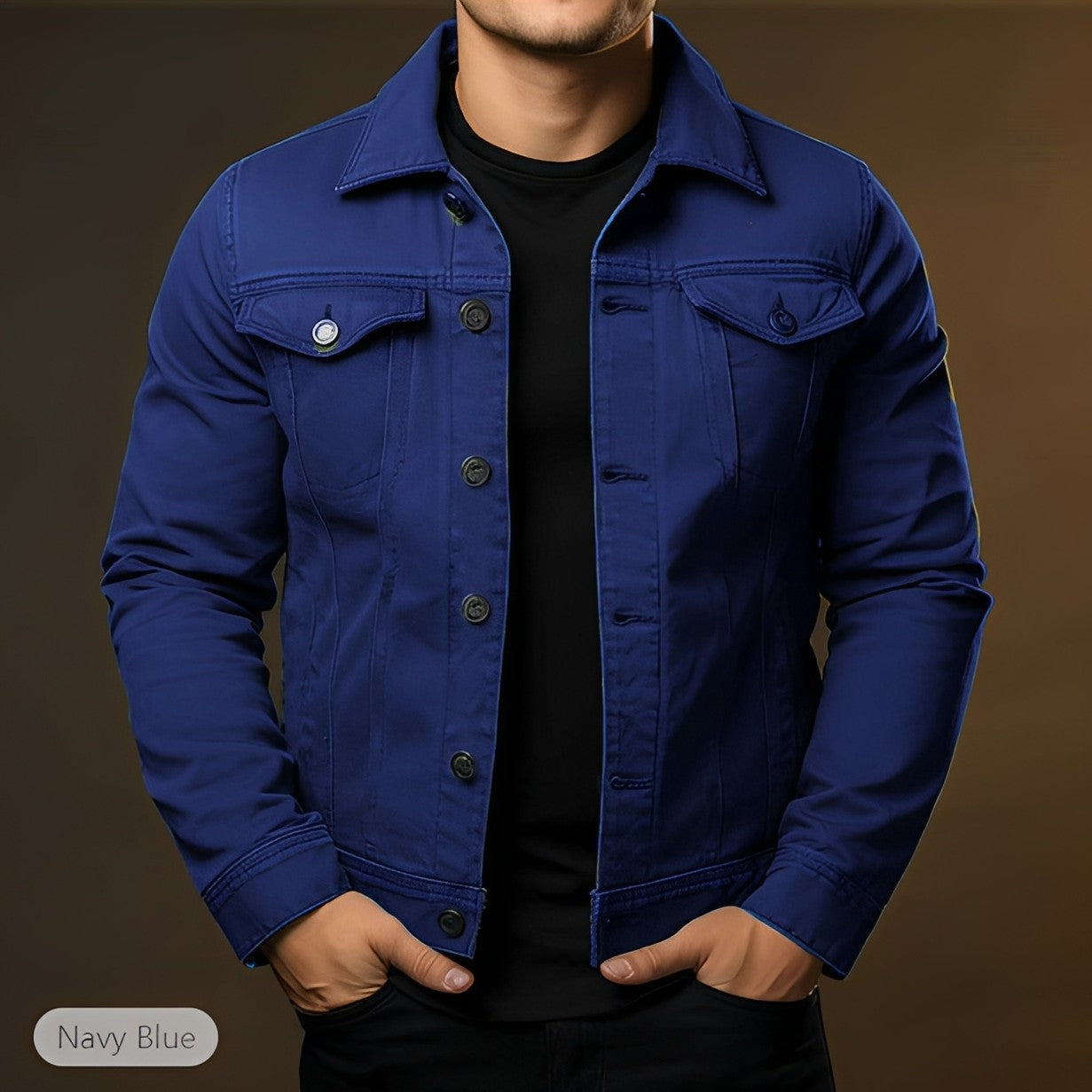 Leroy - Elegante Herren-Jeansjacke