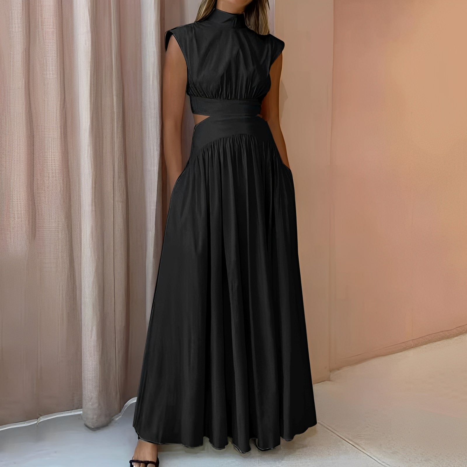 Isabella - Elegantes ärmelloses Kleid