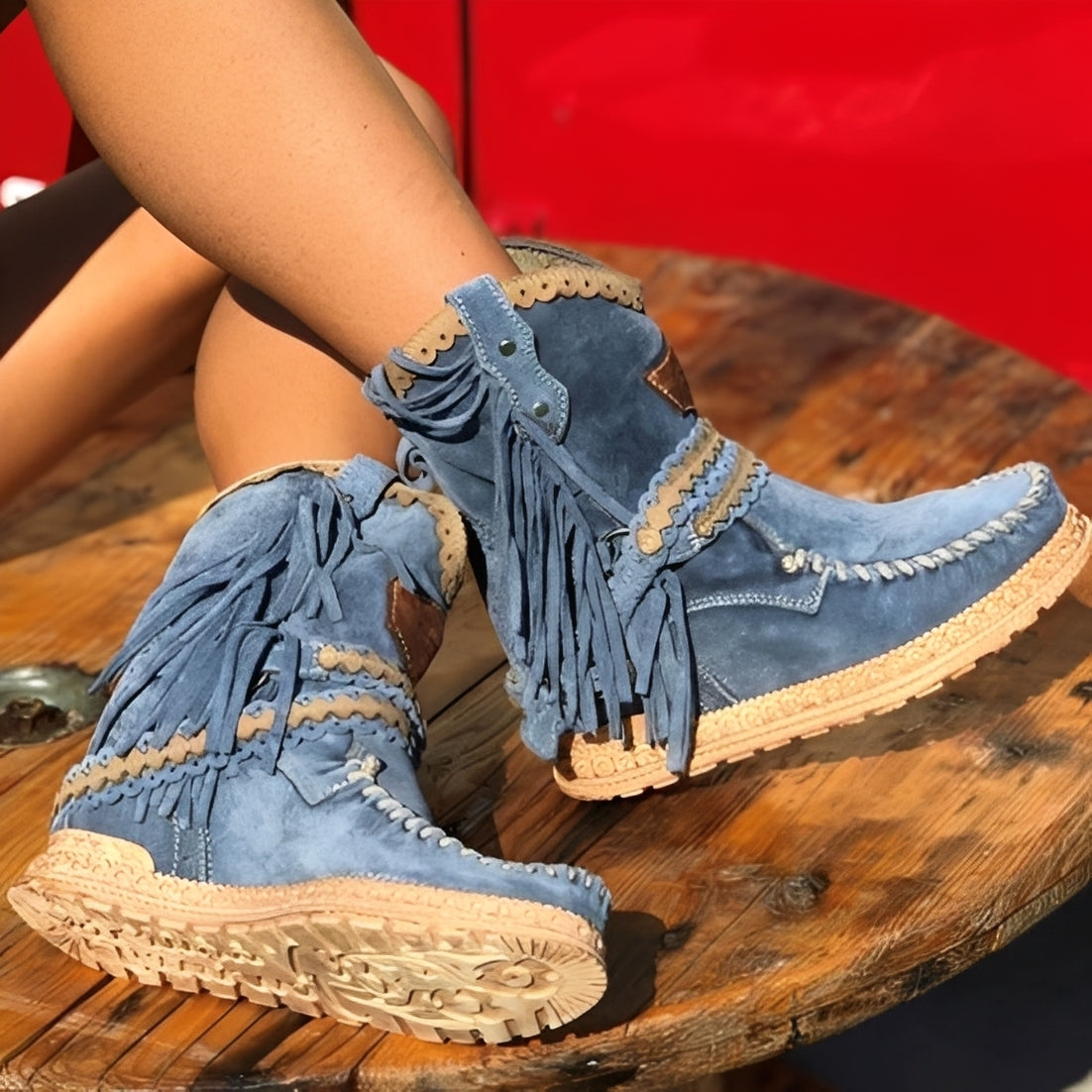 Brianna - Schicke Boho-Stiefeletten