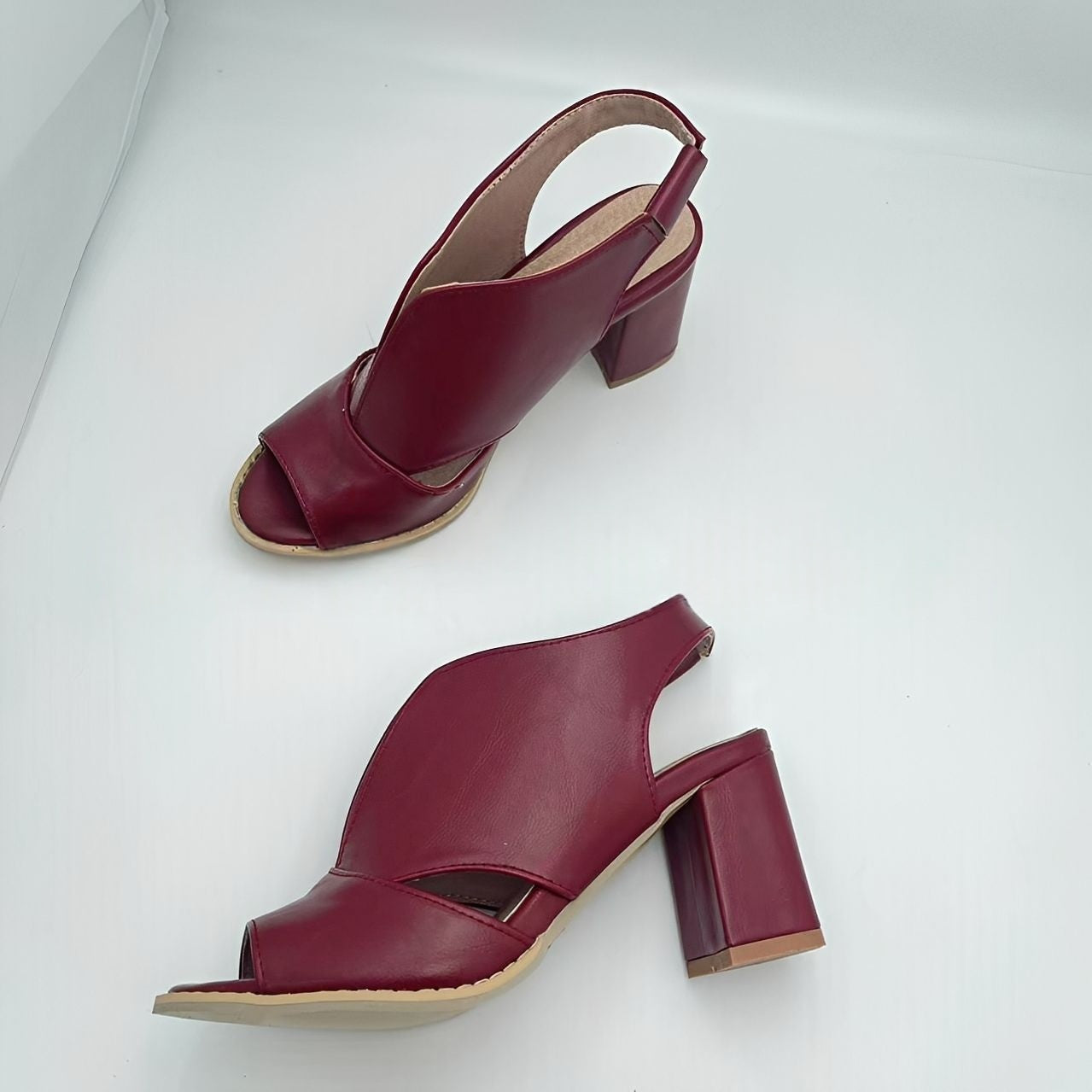Anita - Trendige Peeptoe-Sandalen