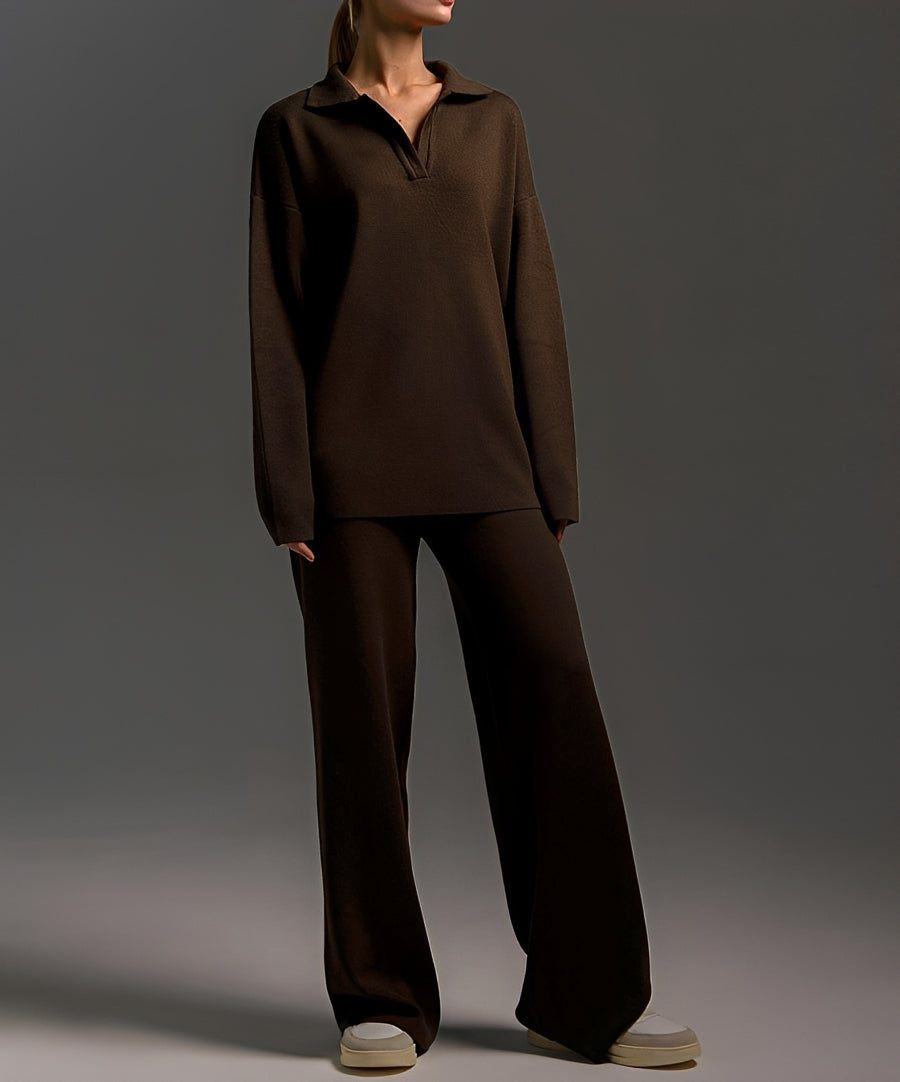 Rosie – Damen-Pullover und Hose Set – Komfortabel und lässig