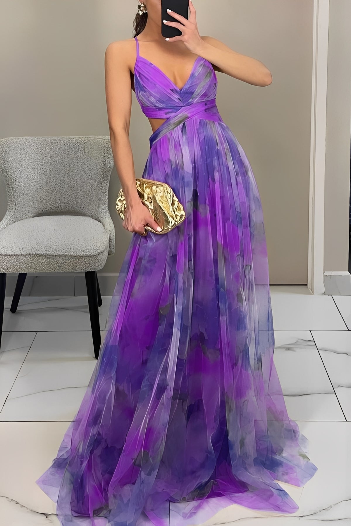 Davina - Chic A-Linien-Maxikleid