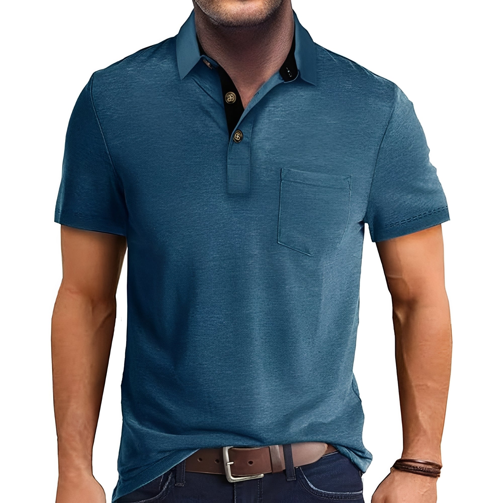 Hobbs - Entspanntes Kurzarm-Poloshirt