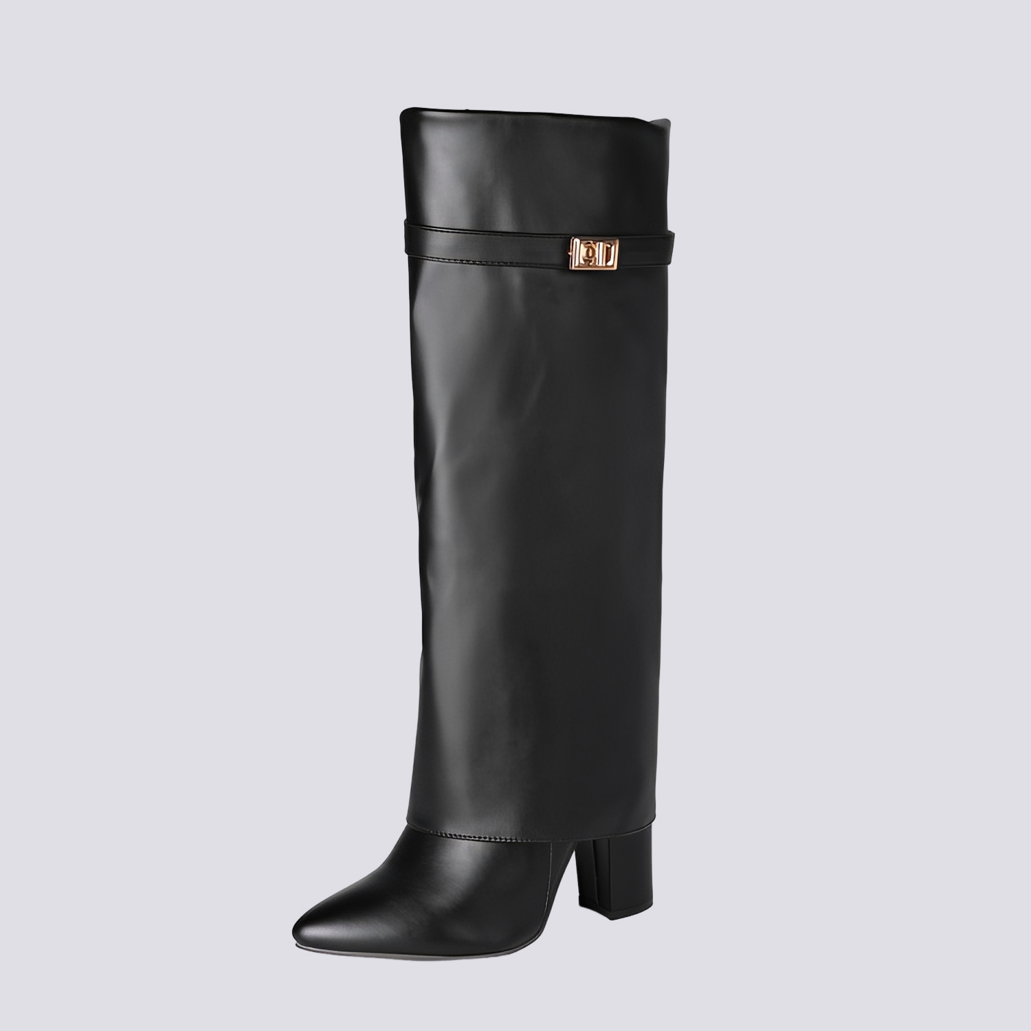 Jacqueline - Stilvolle Stiefel mit Blockabsatz