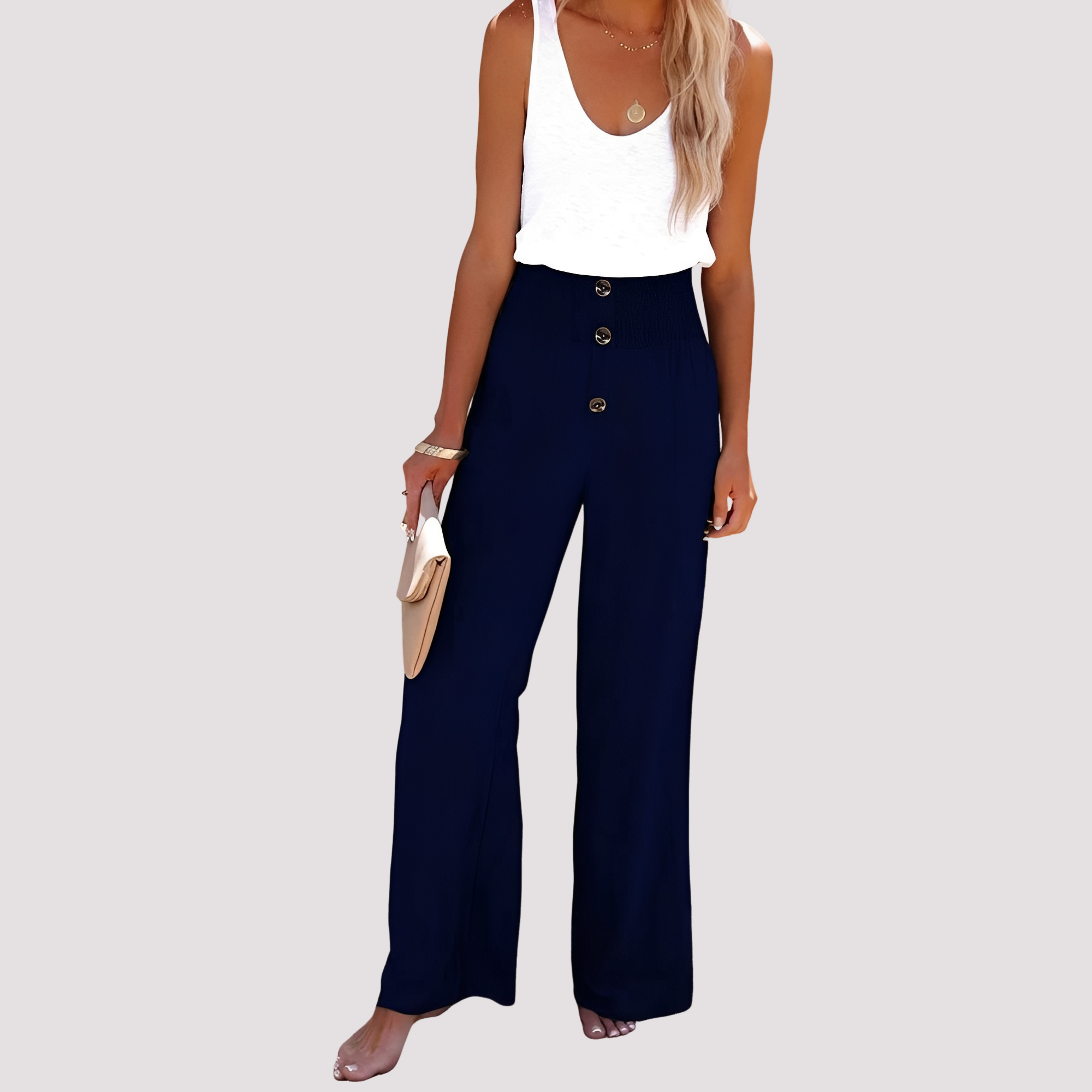 Christa - Komfortable Hose mit hohem Bund