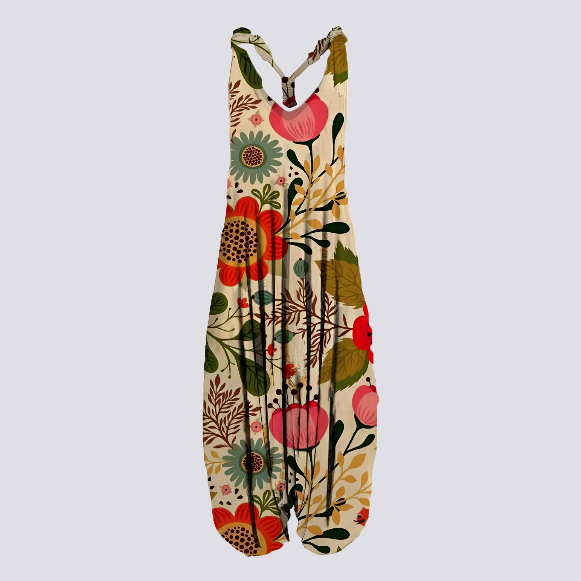 Jennifer - Gemütlicher ärmelloser Jumpsuit
