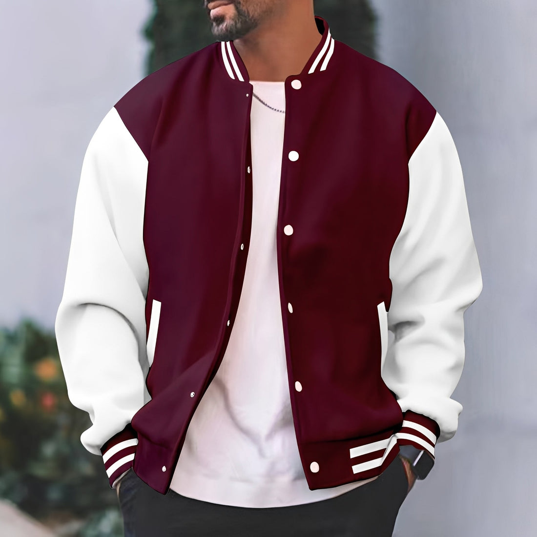 Greg - Stilvolle Herren-Bomberjacke mit lockerer Passform