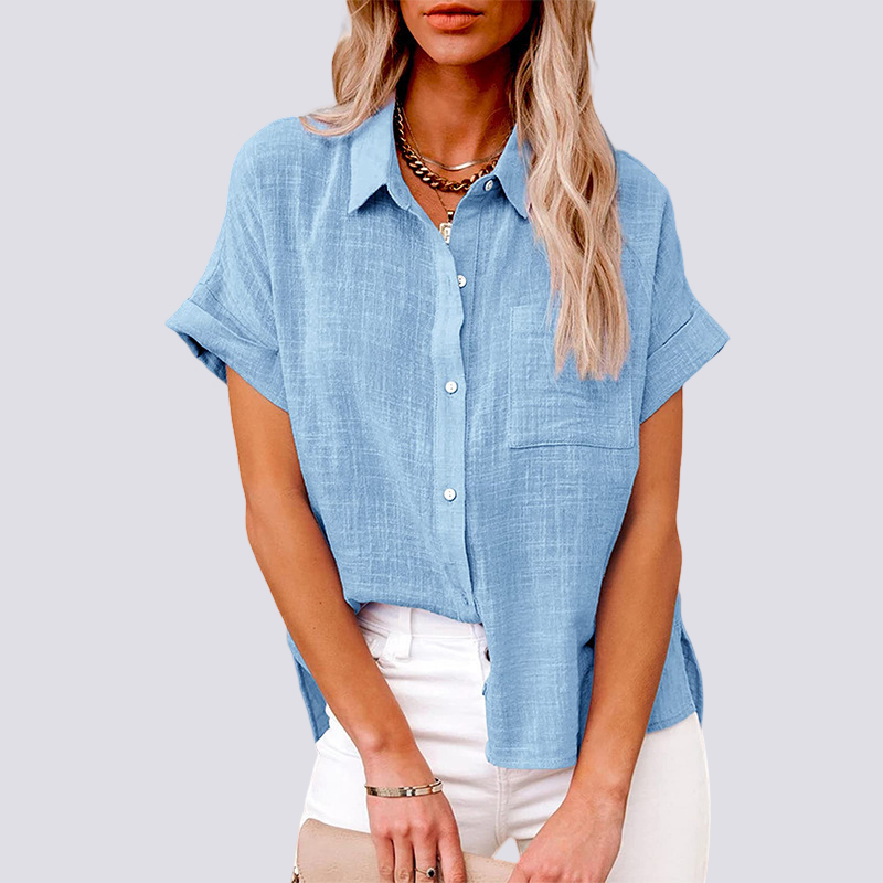 Nicole - Shirt mit kurzen Ärmeln und Tasche