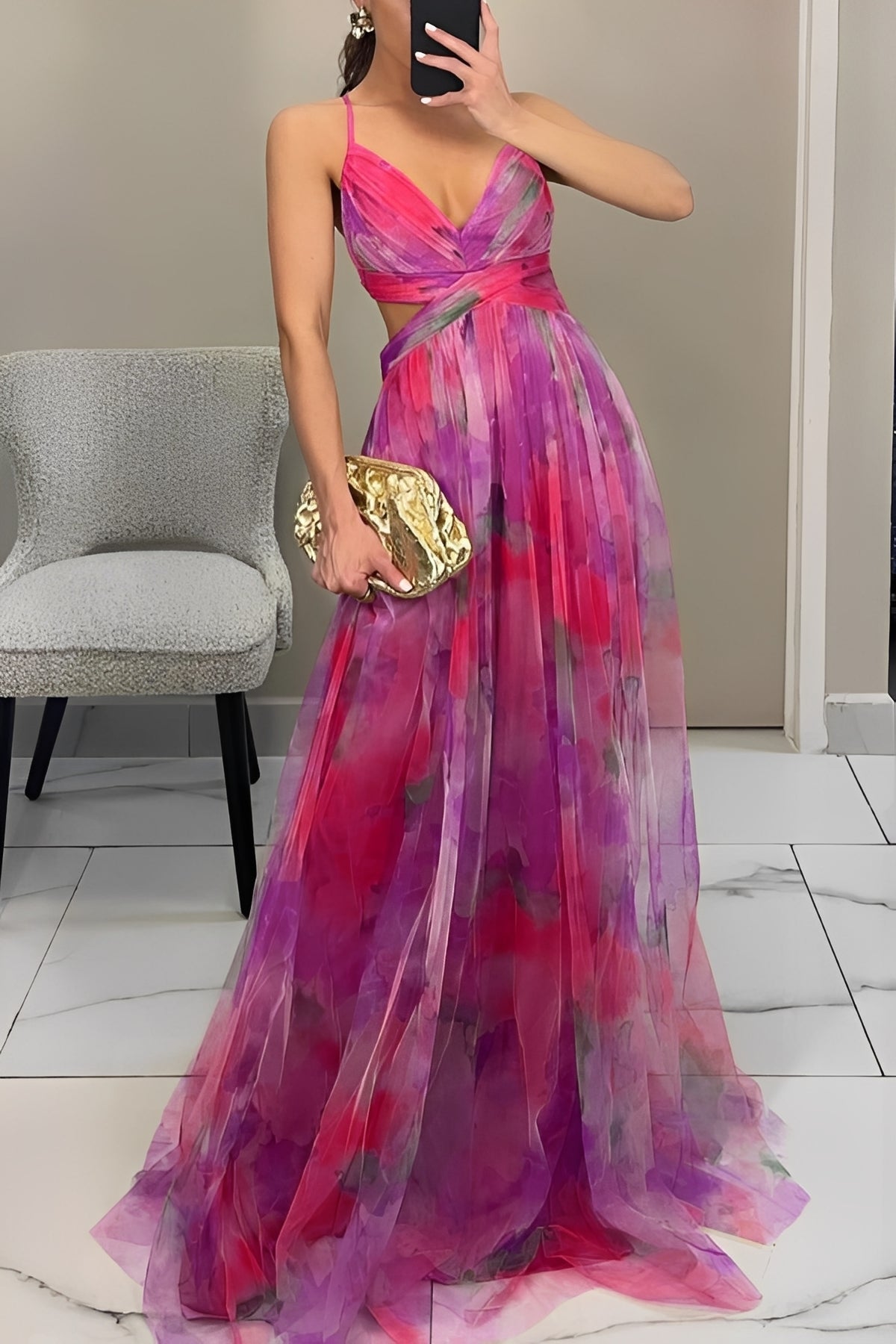 Davina - Chic A-Linien-Maxikleid