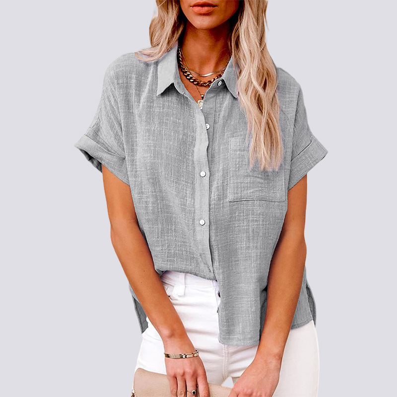 Nicole - Shirt mit kurzen Ärmeln und Tasche