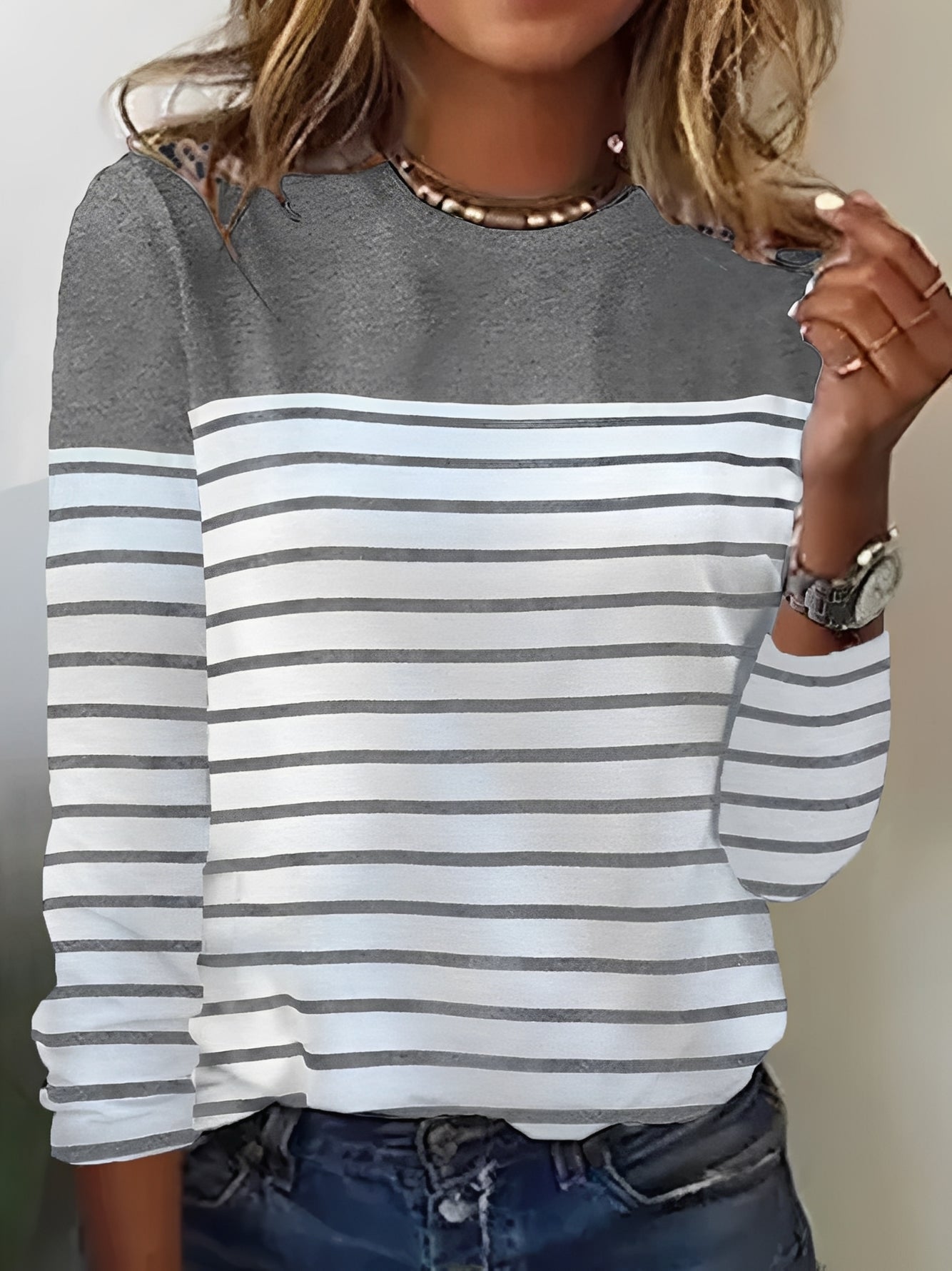 Samantha - Damen Langarmhemd - Schick und Bequem