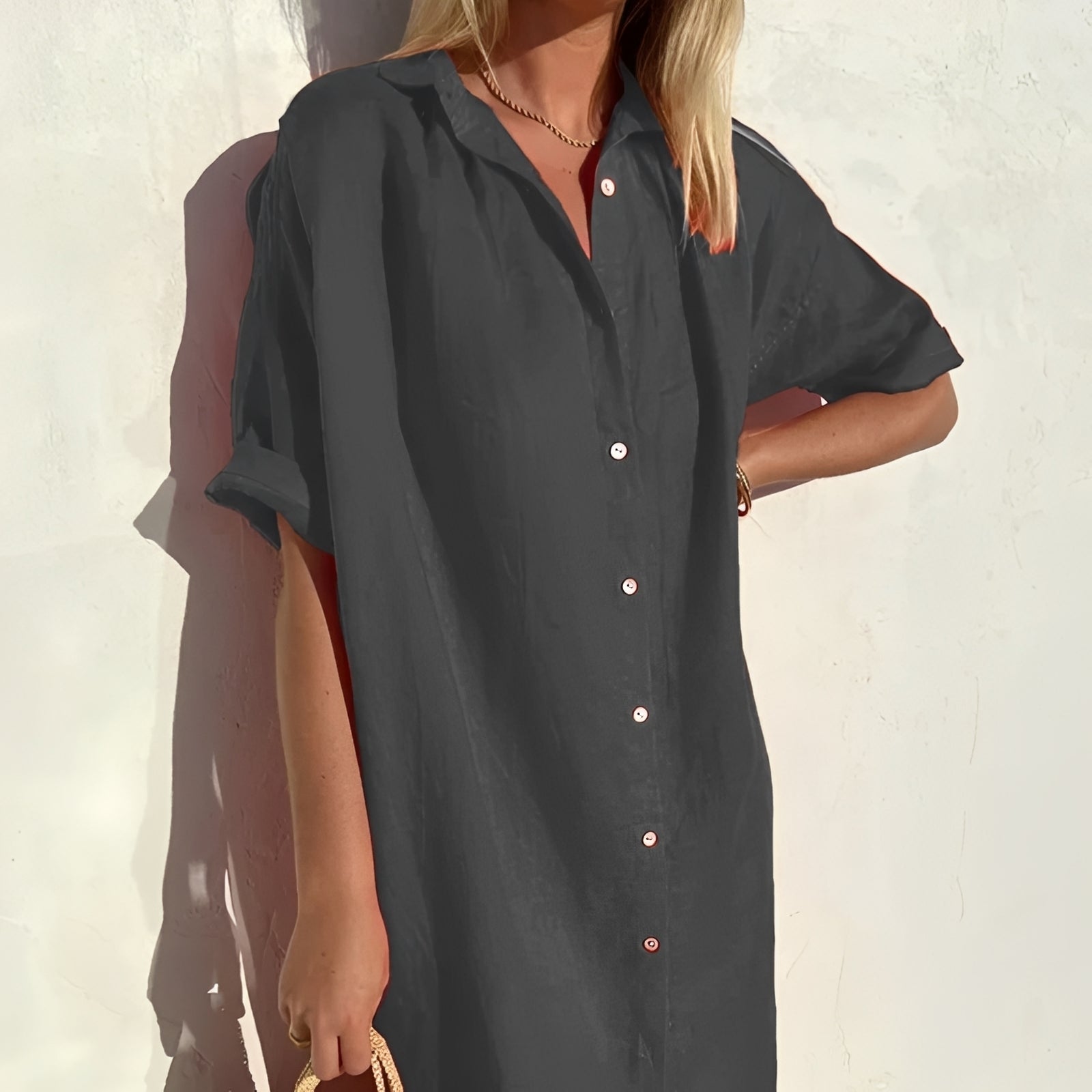 Daniella - Bequemes, locker geschnittenes Kleid