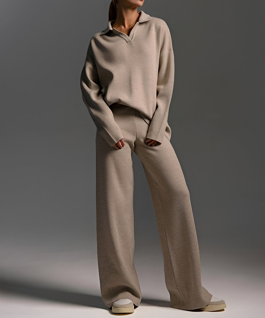 Rosie – Damen-Pullover und Hose Set – Komfortabel und lässig