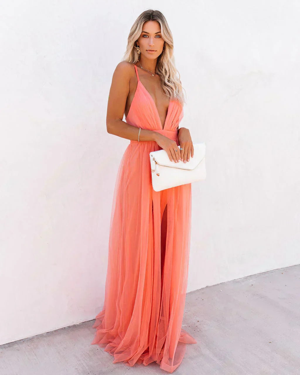 Aliza - Elegantes Maxi-Kleid