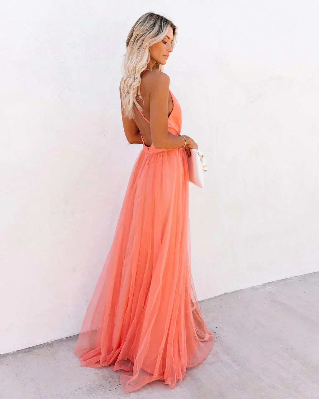 Aliza - Elegantes Maxi-Kleid