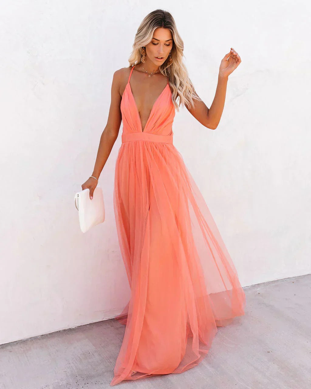 Aliza - Elegantes Maxi-Kleid