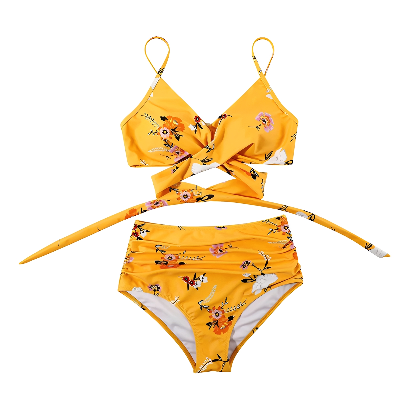 Jayah - Damen Bikini mit hohem Bund